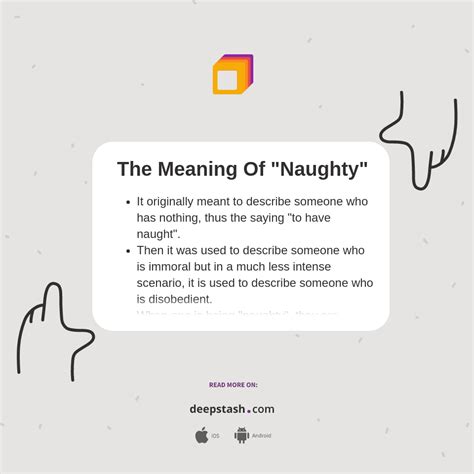 naughty meaning.